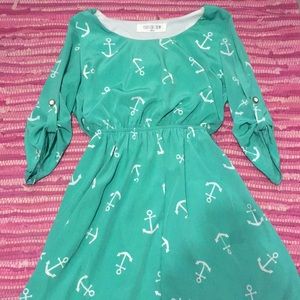 Cute Boutique Anchor Dress
